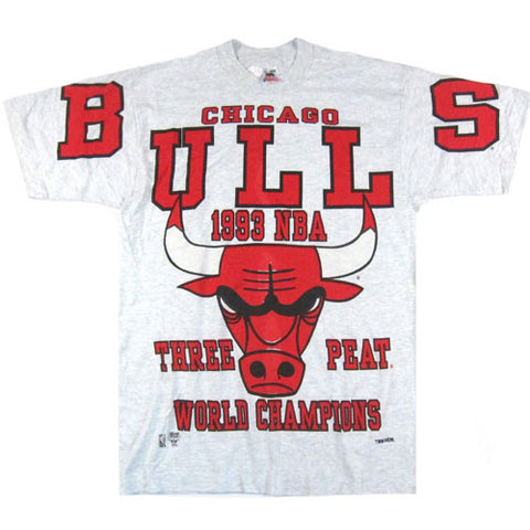Vintage 1993 Chicago Bulls World Champions T-shirt