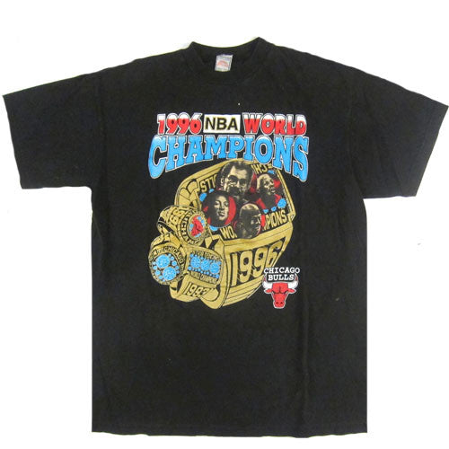 Vintage Chicago Bulls 1996 World Champions T shirt Scottie Pippen