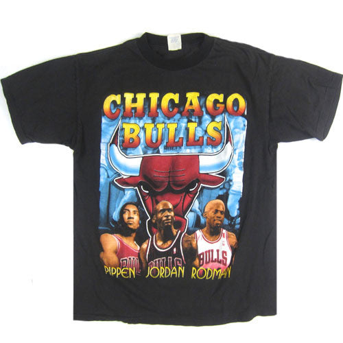 Vintage Chicago Bulls 1996 Champs T-Shirt NBA Basketball Pippen Rodman  Jordan – For All To Envy