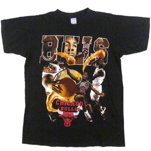 Vintage Chicago Bulls 70 Wins T-Shirt Jordan Pippen Rodman NBA