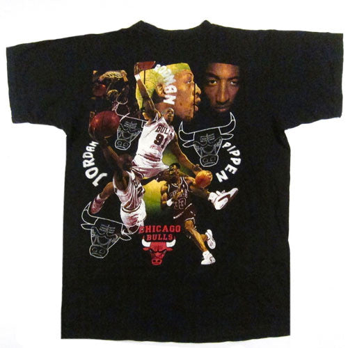 Rodman, Jordan & Pippen Chicago T-Shirt (as1, Alpha, s, Regular