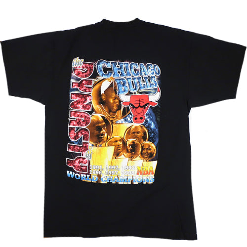 ウェア NBA 3PEAT CHAMPS T-SHIRTS CHICAGO BULLS Vintage Chicago Bulls T Shirt 1993 3-Peat NBA Champions RARE