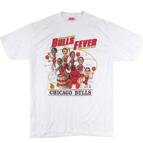 Vintage Chicago Bulls 70 Wins Caricature Shirt - High-Quality