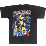 Vintage Chicago Bulls Jordan Pippen Rodman Champs T-Shirt