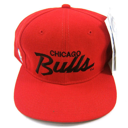 Chicago Bulls Sports Specialties Script SnapBack - Depop