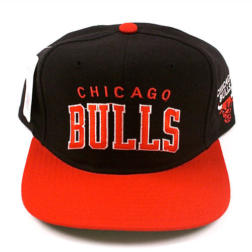 Vintage Snapback Snap Back Chicago Bulls Starter Arch Curve Block