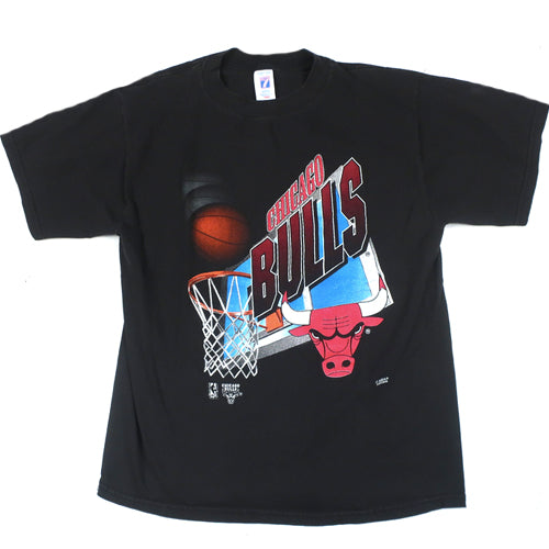 Vintage 90s Chicago Bulls T-Shirt Mens L Deadstock Basketball 1997