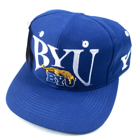 Vintage BYU The Game Snapback Hat