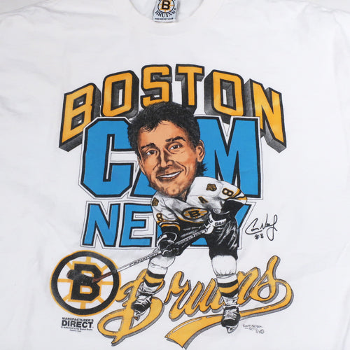 Vintage Original 90's Boston Bruins T Shirt Large