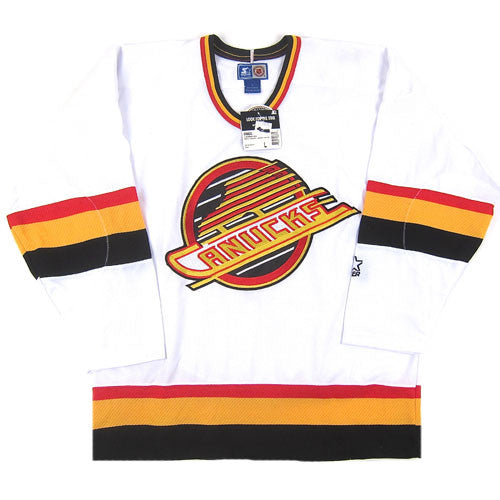 HOCKEY JERSEY VANCOUVER CANUCKS VINTAGE CLASSIC RETRO UNIFORM from 1970 to  1990