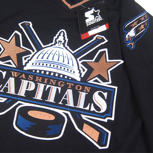 Vintage Starter Washington Capitals NHL Hockey Jersey XL