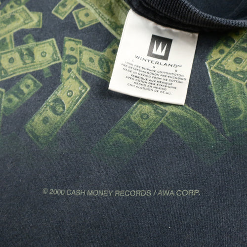 Vintage Cash Money Millionaires 2000 Tour T shirt Hip Hop Rap