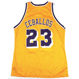 Vintage Cedric Ceballos LA Lakers Champion Jersey