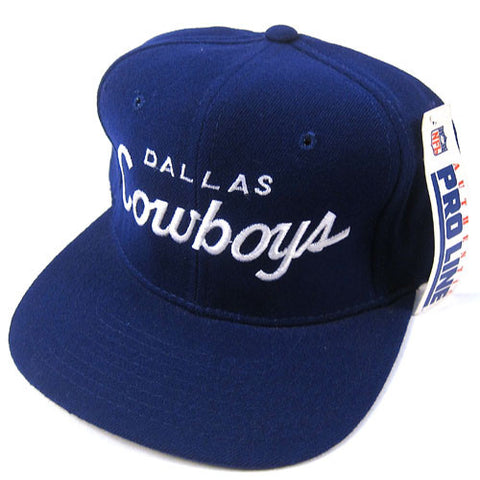 Vintage Dallas Cowboys Sports Specialties Script Snapback