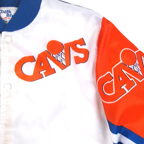 NBA 90s Cleveland Cavaliers\" ナイロンジャケット Vintage Cleveland Cavs Chalk Line Jacket 90s NBA Basketball