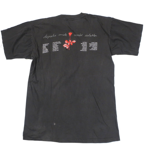 Vintage Depeche Mode T-shirt 1990 Violator Tour Concert Rock