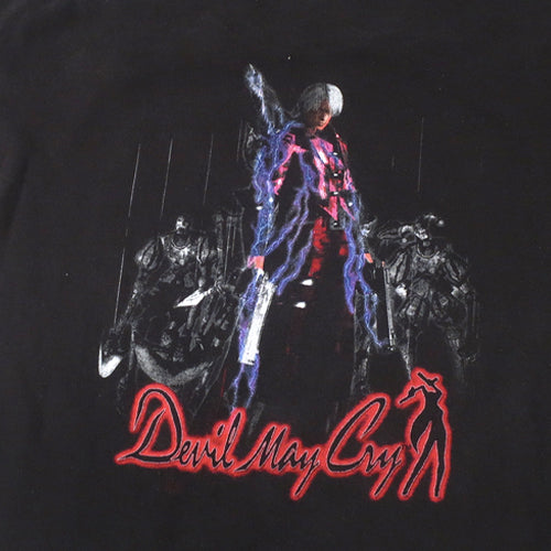 Vintage Capcom Devil May Cry T-shirt PS2 Video Game 2001