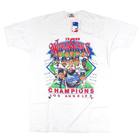 Vintage LA Dodgers 1988 Caricature T-shirt MLB Baseball Champs – For All To  Envy
