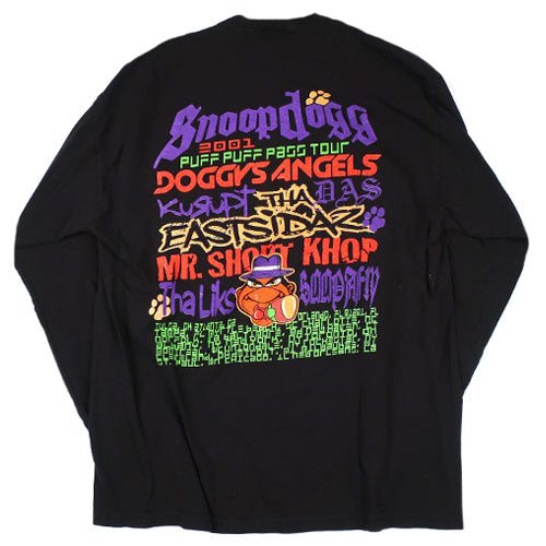 Vintage Snoop Dogg Puff Puff Pass Tour T-Shirt Hip Hop Rap 2001 Dr 