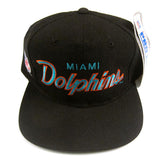 Vintage Miami Dolphins Sports Specialties Script Snapback