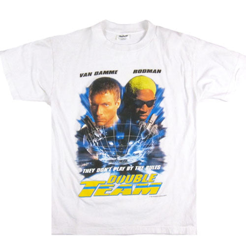 Vintage Double Team Rodman Van Damme T-shirt