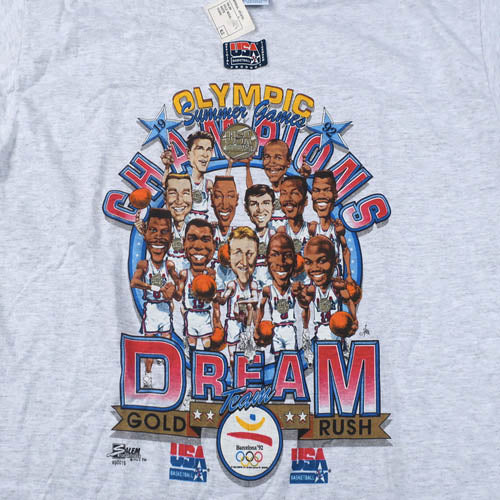 Vintage 1992 USA Dream Team NBA Basketball Shirt - Bring Your Ideas,  Thoughts And Imaginations Into Reality Today