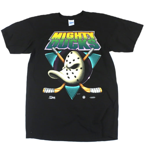Vintage Mighty Ducks Bootleg Shirt Bay Club Tag 90s