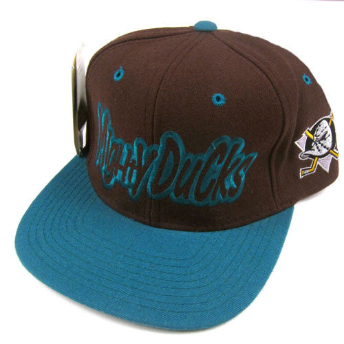 Vintage Anaheim Mighty Ducks Starter Snapback Hat NWT