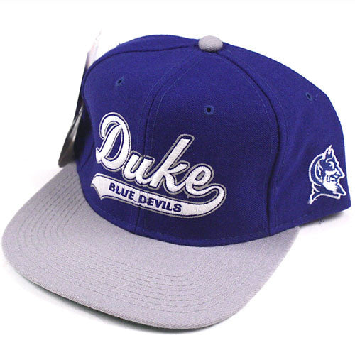 Vintage Snapback Snap Back Hat Duke University Starter Logo 90's