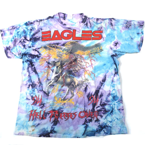 Vintage Eagles Hell Freezes Over T shirt 1994 Rock 90s Tour Concert For All To Envy