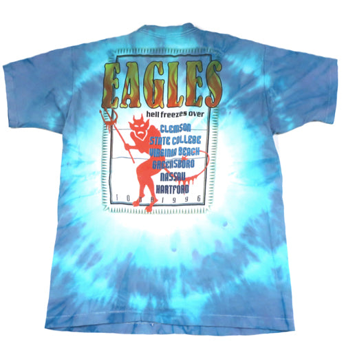 FRUIT OF THE LOOM EAGLES Tour 96 Tシャツ XL Vintage Eagles Hell Freezes Over Tie Dye T-shirt 1996 Rock Tour