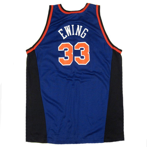 Vintage Champion Brand New York Knicks Patrick Ewing Jersey Size X-Lar –  Yesterday's Attic