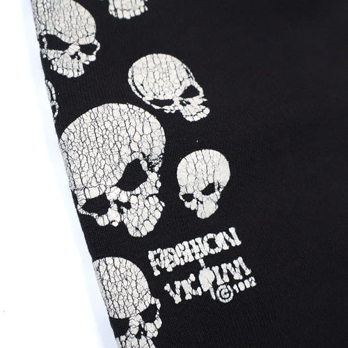 Vintage Fashion Victim Skull Sweatpants 1992 90s Skulls – For All