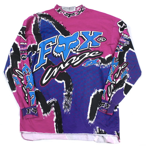 fox retro motocross gear Vintage Fox Racing Jersey Motocross 90s – For All To Envy