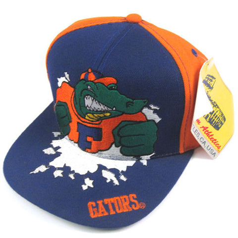 Vintage Florida Gators Mascot Snapback Hat NWT