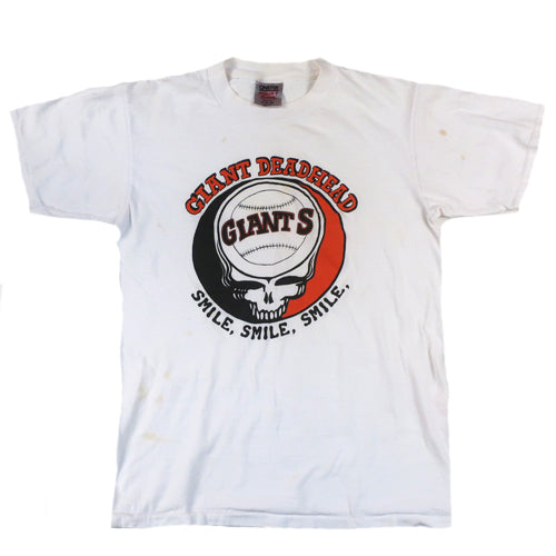 Vintage Grateful Dead Dead Head SF Giants MLB Baseball T shirt s