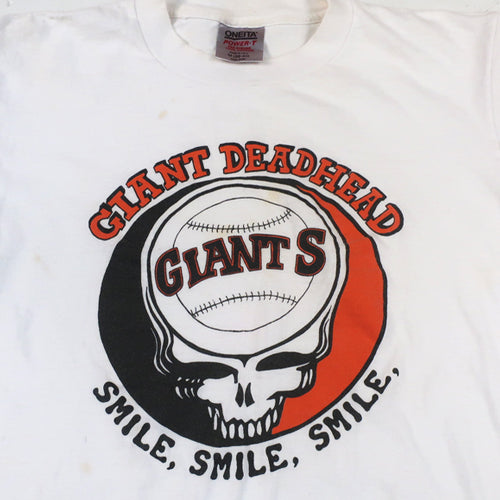 Vintage Grateful Dead Dead Head SF Giants MLB Baseball T-shirt 90s – For  All To Envy