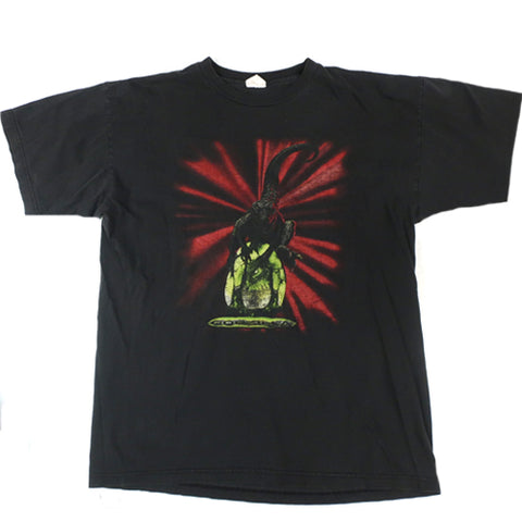 NOS Vintage 1998 GODZILLA t shirt L anime kaiju movie promo