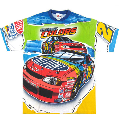 Vintage Jeff Gordon Nascar T-shirt 90s 1999 Dupont Racing – For