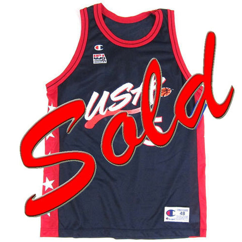 Joint Custody Vintage Grant Hill “Usa Olympics” Champion Basketball Jersey
