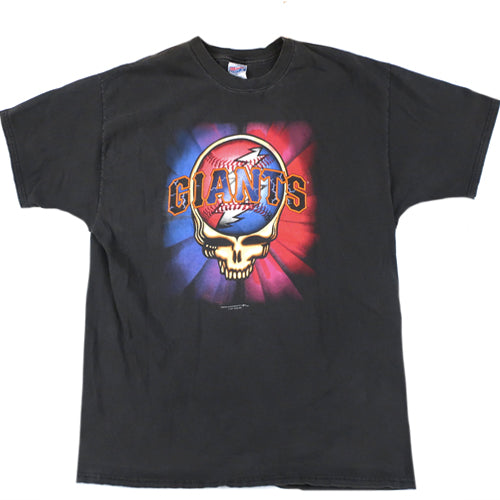 Grateful Dead SF Giants Black Unisex Size Tshirt Sweatshirt 