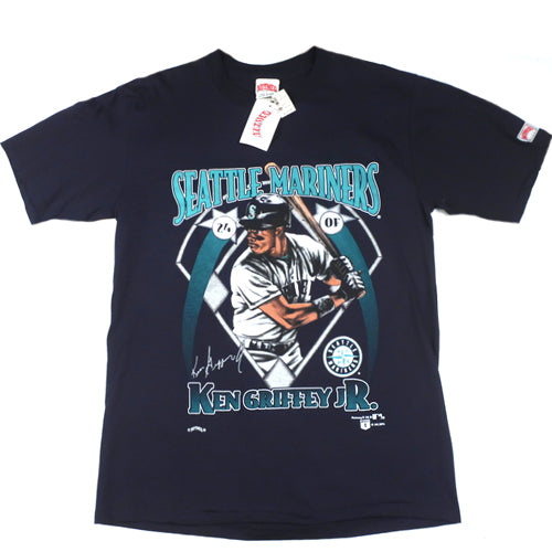 VTG 90s KEN GRIFFEY JR T-Shirt MLB Seattle Mariners Baseball  Seattle  mariners baseball, Mariners baseball, Seattle mariners