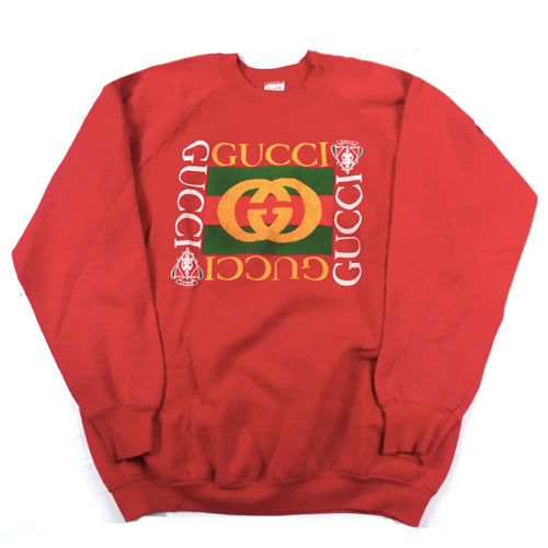 Vintage Louis Vuitton LV Sweatshirt 90s Hip Hop Rap Bootleg – For All To  Envy