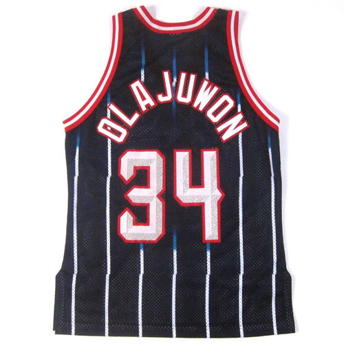 Original Vintage NBA Houston Rockets Champion Jersey Hakeem 