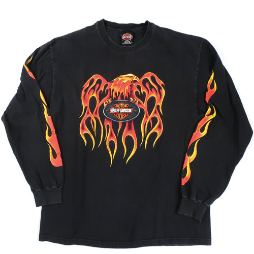 Vintage harley davidson shop shirt long sleeve