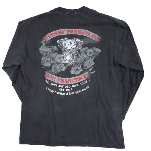 80s〜90s Harley Davidson Long Sleeve Tee Vintage Harley Davidson Long Sleeve T-Shirt Motorcycle 90s