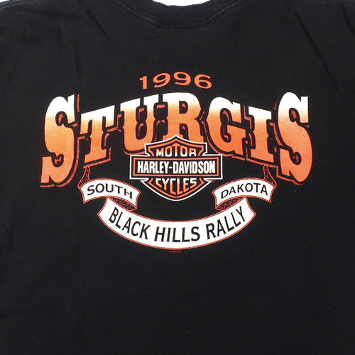 Harley-Davidson Sturgis 96 Tシャツ XXL Vintage Harley Davidson Sturgis 96 T-shirt Motorcycle Bike