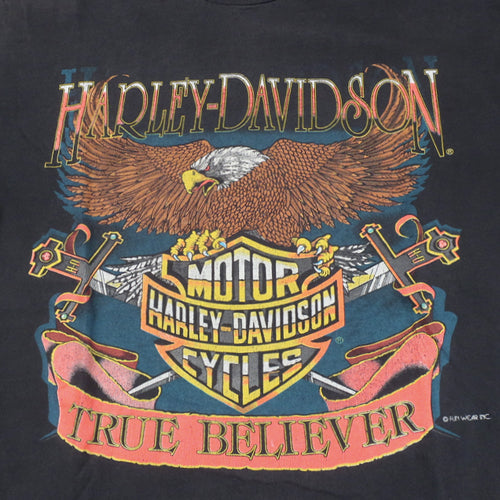 Vintage Harley Davidson Born Wild T Shirt Motorcycle Bike Biker
