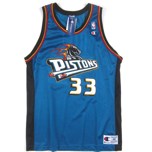 Vintage Grant Hill Detroit Pistons Champion Jersey 90s NBA