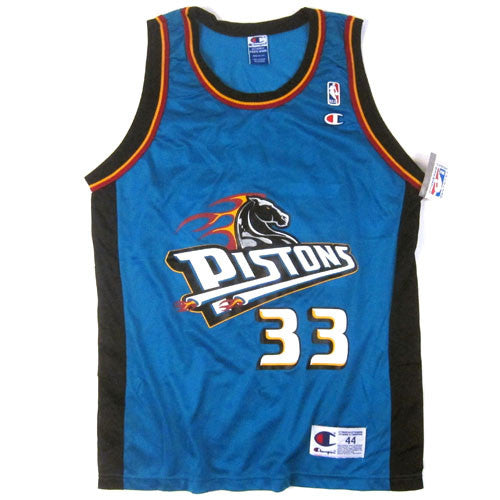 Standout Vintage — Rare 90's Vintage Champion GRANT HILL Detroit Pistons Basketball  Jersey Sz: 36